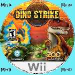 miniatura Dino Strike Cd Custom Por Menta cover wii