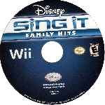 miniatura Disney Sing It Family Hits Cd Por Humanfactor cover wii