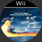 miniatura Fantastic Four Rise Of The Silver Surfer Cd Custom V2 Por Queleimporta cover wii