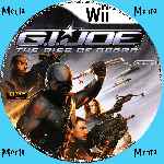 miniatura G I Joe The Rise Of Cobra Cd Custom V2 Por Menta cover wii