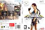 miniatura Lara Croft Tomb Raider Anniversary Dvd V2 Por Hugo Correnti cover wii