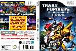miniatura Transformers Prime The Game Custom Por Humanfactor cover wii