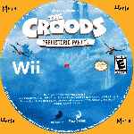 miniatura Tthe Croods Prehistoric Party Cd Custom Por Menta cover wii