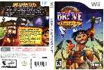 miniatura brave-a-warriors-tale-dvd-custom-por-humanfactor cover wii