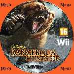 miniatura cabelas-dangerous-hunts-2013-cd-custom-por-menta cover wii