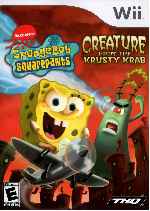 miniatura creatures-from-the-krusty-krab-frontal-por-humanfactor cover wii