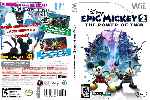 miniatura disney-epic-mickey-2-the-power-of-two-dvd-custom-por-humanfactor cover wii