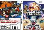 miniatura hot-wheels-battle-force-5-dvd-custom-por-navegantesolo cover wii