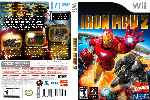 miniatura iron-man-2-dvd-custom-por-humanfactor cover wii
