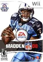 miniatura madden-nfl-08-frontal-por-humanfactor cover wii