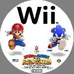 miniatura mario-y-sonic-en-los-juegos-olimpicos-cd-custom-v2-por-efecto-princo cover wii
