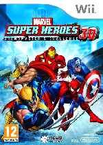 miniatura marvel-super-heroes-grandmasters-challenge-3d-frontal-por-luchito64 cover wii