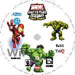 miniatura marvel-superhero-comic-combat-cd-custom-por-voxni cover wii