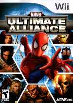 miniatura marvel-ultimate-alliance-frontal-por-humanfactor cover wii