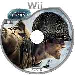 miniatura medal-of-honor-heroes-2-cd-custom-v2-por-rasomu cover wii