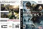 miniatura medal-of-honor-heroes-2-dvd-custom-por-voodark cover wii