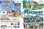 miniatura racquet-sports-dvd-custom-por-humanfactor cover wii