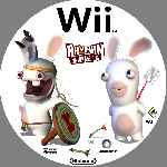 miniatura rayman-raving-rabbids-cd-custom-v4-por-efecto-princo cover wii