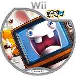 miniatura rayman-raving-rabbids-tv-party-cd-custom-v2-por-rasomu cover wii