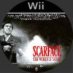 miniatura scarface-the-world-is-yours-cd-custom-por-queleimporta cover wii