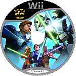 miniatura star-wars-the-clone-wars-lightsaber-duel-cd-custom-por-rasomu cover wii