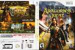 miniatura the-lord-of-the-rings-aragorns-quest-dvd-por-humanfactor cover wii