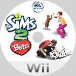 miniatura the-sims-2-pets-cd-custom-v2-por-wipr7 cover wii