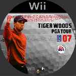 miniatura tiger-woods-pga-tour-07-cd-custom-v2-por-queleimporta cover wii