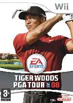 miniatura tiger-woods-pga-tour-08-frontal-por-sadam3 cover wii