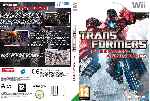 miniatura transformers-cyberton-adventures-dvd-custom-por-block100 cover wii
