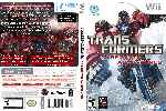 miniatura transformers-cybertron-adventures-dvd-custom-por-humanfactor cover wii