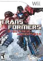 miniatura transformers-cybertron-adventures-frontal-por-humanfactor cover wii