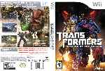 miniatura transformers-la-venganza-de-los-caidos-dvd-por-yrumari cover wii