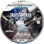 miniatura transformers-the-game-cd-custom-v3-por-karlos81-bcn cover wii