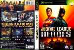 miniatura Justice League Heroes Dvd Custom Por Ubalsoft cover xbox