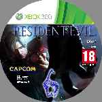 miniatura Resident Evil 6 Cd1 Custom Por Nitsuga256 cover xbox