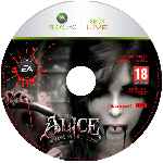 miniatura Alice Madness Returns Cd Custom Por Joseluisgalan cover xbox360