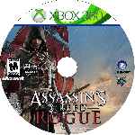 miniatura Assassins Creed Rogue Cd Custom Por Angel Vengador cover xbox360