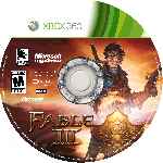 miniatura Fable Iii Cd Custom Por Jinete Nocturno cover xbox360