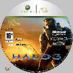 miniatura Halo 3 Cd Custom V2 Por Azufre cover xbox360