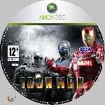 miniatura Iron Man Cd Custom Por Azufre cover xbox360