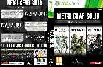 miniatura Metal Gear Solid Hd Collection V3 Por Sapelain cover xbox360