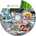 miniatura Naruto Shippuden Ultimate Ninja Storm 2 Cd Custom Por Jinete Nocturno cover xbox360