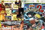 miniatura Naruto Shippuden Ultimate Ninja Storm 2 Dvd Custom Por Chibiru cover xbox360