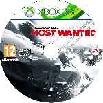 miniatura Need For Speed Most Wanted Cd Custom V4 Por Angel Vengador cover xbox360