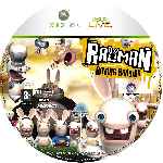miniatura Rayman Raving Rabbids Cd Custom Por Spyner cover xbox360