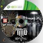 miniatura army-of-two-the-devils-cartel-cd-custom-por-azufre cover xbox360
