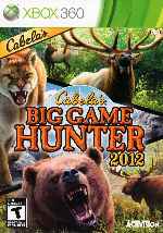 miniatura cabelas-big-game-hunter-2012-frontal-por-humanfactor cover xbox360