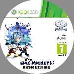 miniatura disney-epic-mickey-2-cd-custom-por-nitsuga256 cover xbox360