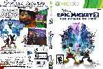 miniatura disney-epic-mickey-2-dvd-custom-por-sergiofalcuan cover xbox360